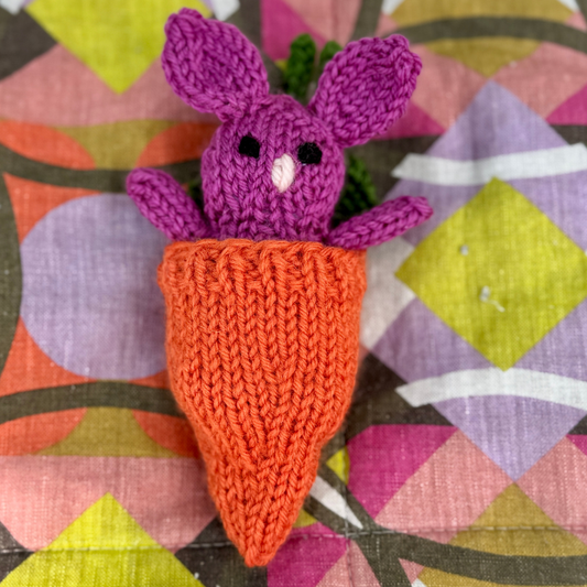 Bunny in Sleeping Bag