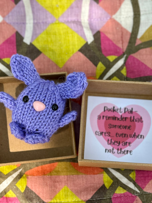 Pocket Bunny - Purple