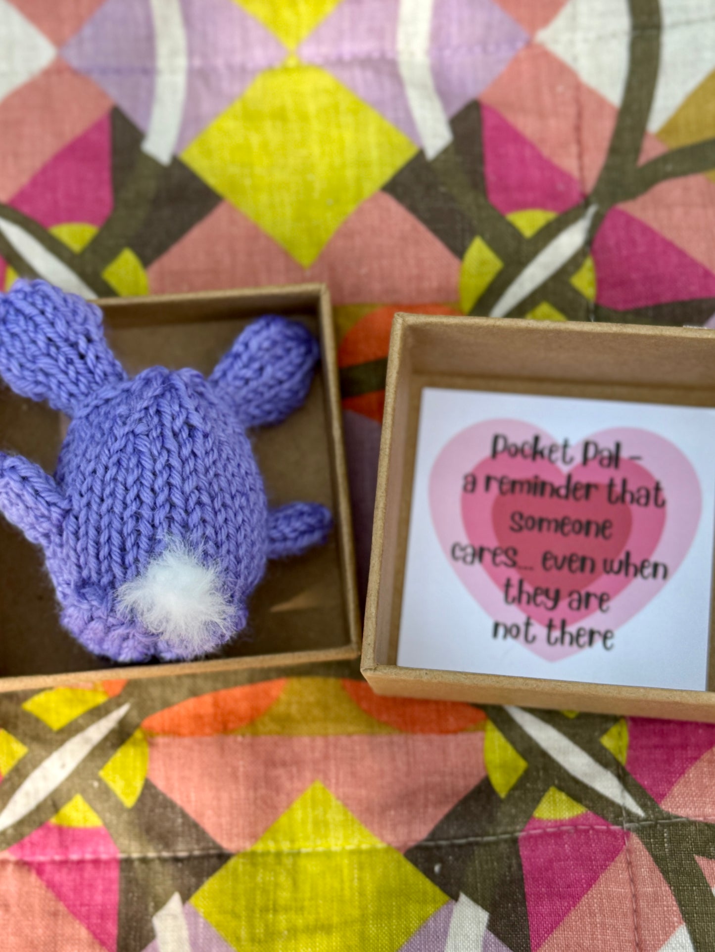 Pocket Bunny - Purple